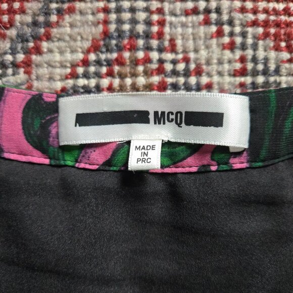 MCQ Alexander McQueen | Wave Print Skirt (Size IT 40 = US 4/6) - Picture 10 of 13